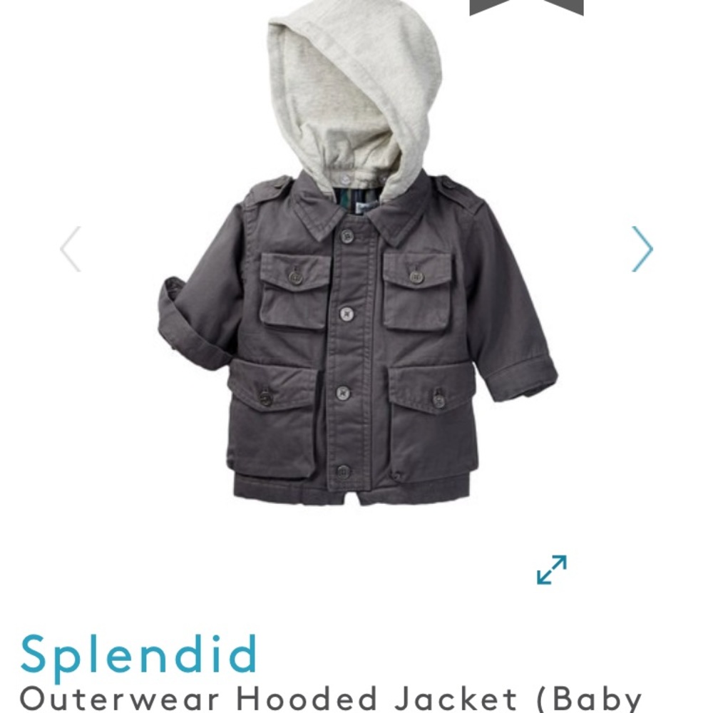 🎉Splendid Boys’ Hooded Jacket-2T